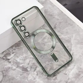 Futrola - maska Magsafe Lux za Samsung S911B Galaxy S23 zelena.