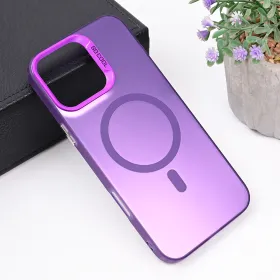 Futrola - maska Magsafe providna za iPhone 16 Pro Max 6.9 ljubicasta.