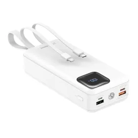 Back up baterija Remax Suji Series RPP-550 20W+22.5W PD+QC 30000mAh beli.