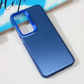 Futrola - maska providna za Samsung S921B Galaxy S24 plava.