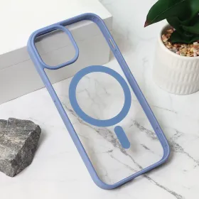 Futrola - maska Magesafe za iPhone 15 6.1 plava.