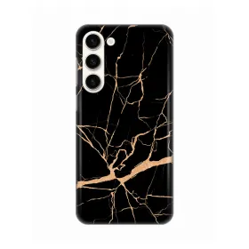 Silikonska futrola - maska print za Samsung S916B Galaxy S23 Plus All Black.