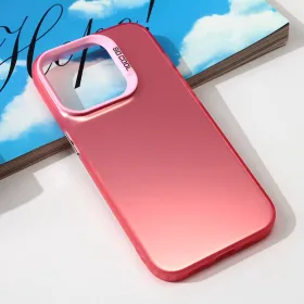 Futrola - maska providna za iPhone 15 Pro 6.1 roza.