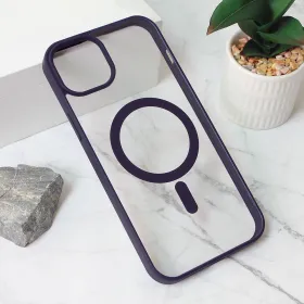Futrola - maska Magesafe za iPhone 15 Plus 6.7 ljubicasta.