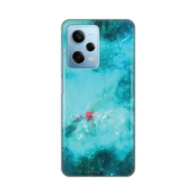 Silikonska futrola - maska print za Xiaomi Redmi Note 12 Pro 5G (EU) Marbel Sky.
