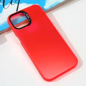 Futrola - maska providna za iPhone 15 6.1 srebrna.