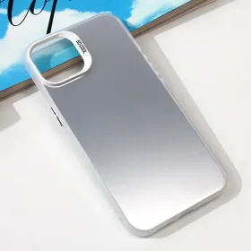 Futrola - maska providna za iPhone 14 6.1/13 6.1 srebrna.