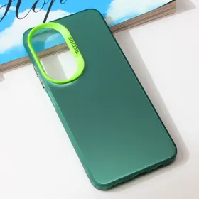 Futrola - maska providna za Huawei Honor X7b zelena.