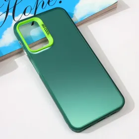 Futrola - maska providna za Samsung A146B Galaxy A14 5G zelena.
