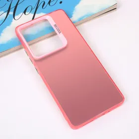 Futrola - maska providna za Xiaomi Redmi Note 13 Pro 4G roze.
