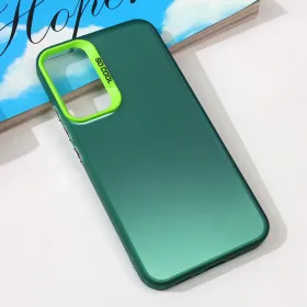 Futrola - maska providna za Samsung A346 Galaxy A34 5G 5G zelena.