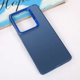 Futrola - maska providna za Xiaomi Redmi Note 13 Pro 4G plava.