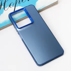 Futrola - maska providna za Xiaomi Redmi Note 13 4G plava.