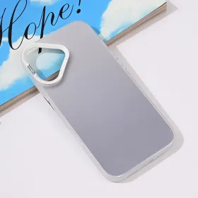 Futrola - maska providna za iPhone 16 6.1 srebrna.