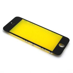 Staklo touchscreen-a za iPhone 5G sa frejmom black (MS).