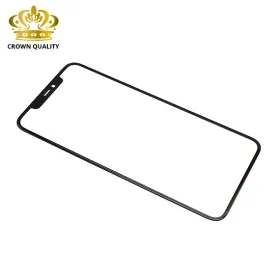 Staklo touchscreen-a za iPhone 11 Pro Max + OCA Stiker (Crown Quality) black (MS).