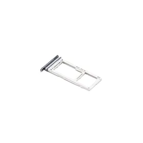 Ulozak za SIM/Micro SD za Samsung G973/G975 Galaxy S10/S10 Plus black (MS).