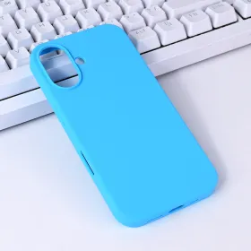 Futrola - maska Summer color za iPhone 16 6.1 svetlo plava.