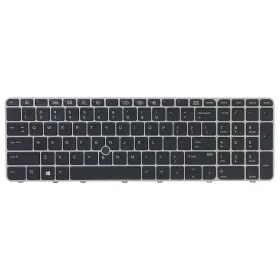 Tastatura za laptop HP 850 G3 sivi frame sa misem.