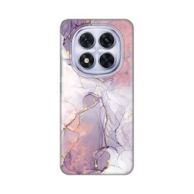 Silikonska futrola - maska print za Xiaomi Redmi Note 14 Pro 5G (EU) Pink Marble.