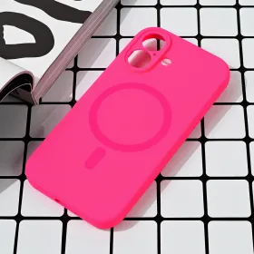 Futrola - maska Magsafe Pure color za iPhone 16 6.1 pink.