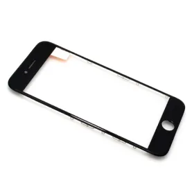 Staklo touchscreen-a za iPhone 8/Iphone SE 2020 sa frejmom + oca black (MS).