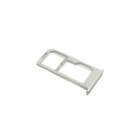 Ulozak za SIM/Micro SD Samsung G930 Galaxy S7 beli (MS).