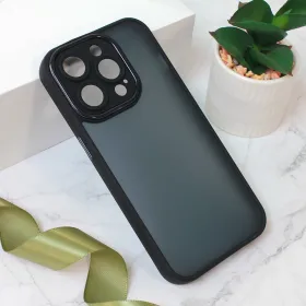 Futrola - maska Shining Camera za iPhone 15 Pro 6.1 crna.