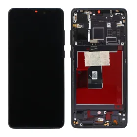 LCD ekran / displej za Huawei P30 +touch screen crni OLED+frame crni.