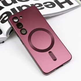 Futrola - maska Magsafe Chrome za Samsung S911B Galaxy S23 5G bordo.