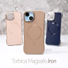 Futrola - maska Magsafe Iron za iPhone 16 6.1 braon.