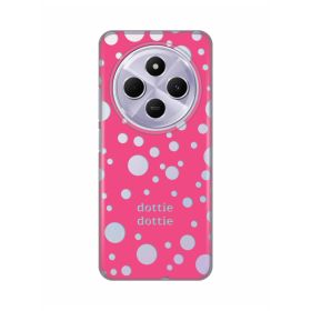 Silikonska futrola - maska print Skin za Xiaomi Redmi 14C/Redmi A4 Dottie Dottie Pink.