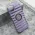 Futrola - maska LINES LOGO CUT za iPhone 13 (6.1) ljubicasta (MS).