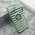 Futrola - maska LINES LOGO CUT za iPhone 14 Pro Max (6.7) mint (MS).