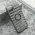 Futrola - maska LINES LOGO CUT za iPhone 13 (6.1) siva (MS).