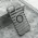 Futrola - maska LINES LOGO CUT za iPhone 15 (6.1) siva (MS).