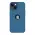 Futrola - maska Nillkin Super Frost Pro za iPhone 15 (6.1) plava (logo cut) (MS).
