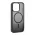 Futrola - maska PURO GRADIENT MAGSAFE za iPhone 15 Pro (6.1) crna (MS).