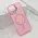 Futrola - maska SHINE MagSafe za iPhone 16 (6.1) roze (MS).