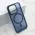 Futrola - maska SILKY MAGSAFE II za iPhone 15 Pro (6.1) plava (MS).