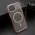 Futrola - maska SPARKLING MagSafe za iPhone 13 (6.1) roze (MS).