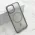 Futrola - maska SILKY MAGSAFE II za iPhone 12/12 Pro (6.1) siva (MS).