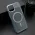 Futrola - maska SPARKLING MagSafe za iPhone 14 (6.1) plava (MS).