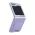 Futrola - maska SMOOTH HOLDER za Samsung F731B Galaxy Z Flip 5 5G ljubicasta (MS).