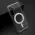 Futrola - maska STANDARD MagSafe za Samsung S921 Galaxy S24 5G providna (bela) (MS).