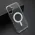 Futrola - maska STANDARD MagSafe (sa IC) za iPhone 16 Plus providna (bela) (MS).