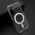 Futrola - maska STANDARD MagSafe za Samsung S911B Galaxy S23 5G providna (bela) (MS).