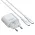 Kucni punjac Moxom MX-HC151 20W Type-C na Type-C beli (MS).