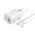Kucni punjac Moxom MX-HC129 20W Type-C na Type-C beli (MS).