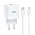 Kucni punjac Superior SU-P102 20W Super Fast USB A QC3.0+Type C sa Type C na Lightning kablom beli (CERT) (MS).
